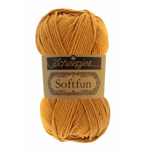 Scheepjes Softfun Garn Unicolor 2621 Curry von Scheepjes