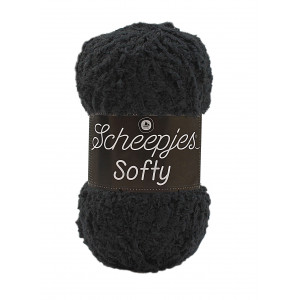 Scheepjes Softy- Garn Unicolor 478 Schwarz von Scheepjes