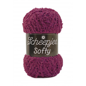 Scheepjes Softy- Garn Unicolor 488 Blomme von Scheepjes