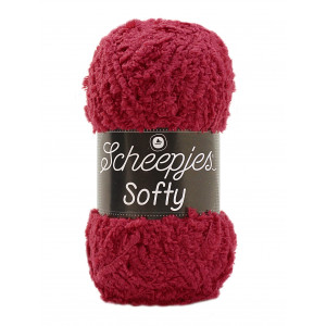 Scheepjes Softy Garn Unicolor 490 Rot von Scheepjes