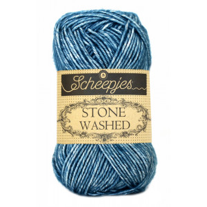 Scheepjes Stone Washed Garn Mix 805 Blue Apatite von Scheepjes