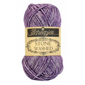 Scheepjes Stone Washed Garn Mix 811 Deep Amethyst von Scheepjes