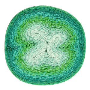 Scheepjes Woolly Whirl Garn Print 475 Melting Mint Centre von Scheepjes