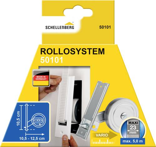 Schellenberg 50101 Einlasswickler Passend für (Rollladensysteme) Schellenberg Maxi von Schellenberg