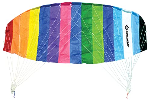 Schildkröt® Dual Line Sport Kite 2.0, Zweileiner Lenkmatte, ab 14 Jahren, 75x200cm, inkl. Polyester Flying Line (60kp), 2x25m auf Winder mit Schlaufen, 2-6 Beaufort; 970469 von Schildkröt