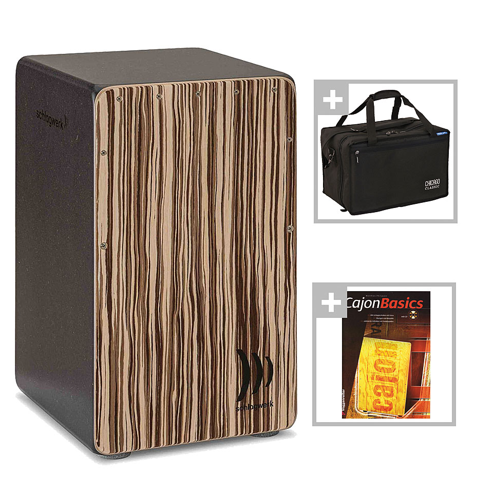 Schlagwerk CP410ST 2inOne Barista SoftTouch SPL Body Bundle Cajon von Schlagwerk