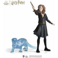 Schleich 42681 - Wizarding World - Harry Potter, Hermine Granger & Patronus, Spielfiguren, Höhe Hermine: ca. 9 cm von Schleich GmbH