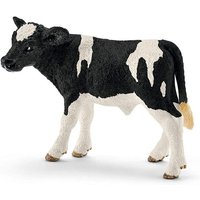 Schleich 13798 - Farm World, Kalb schwarzbunt, Tierfigur, Bauernhoftier von Schleich GmbH