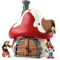 Schleich 20803 - Schlumpf Haus mit 2 Figuren von Schleich GmbH