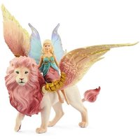 Schleich Bayala 70714 - Elfe auf geflügeltem Löwe von Schleich GmbH