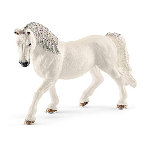 schleich 13819 Lipizzaner Stute, für Kinder ab 5-12 Jahren, HORSE CLUB - Spielfigur, White von SCHLEICH