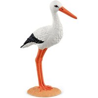 Schleich 13936 - Farm World, Storch, Tierfigur, 8,9cm von Schleich