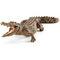 Schleich 14736 - Wild Life, Krokodil, Leistenkrokodil, Tierfigur, Länge: 18 cm von Schleich