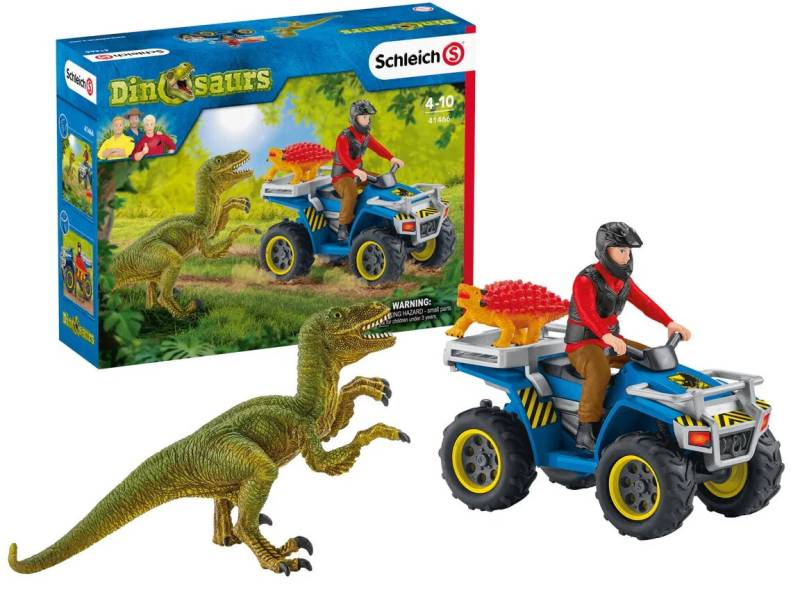 Schleich 41466 Flucht auf Quad vor Velociraptor von Schleich