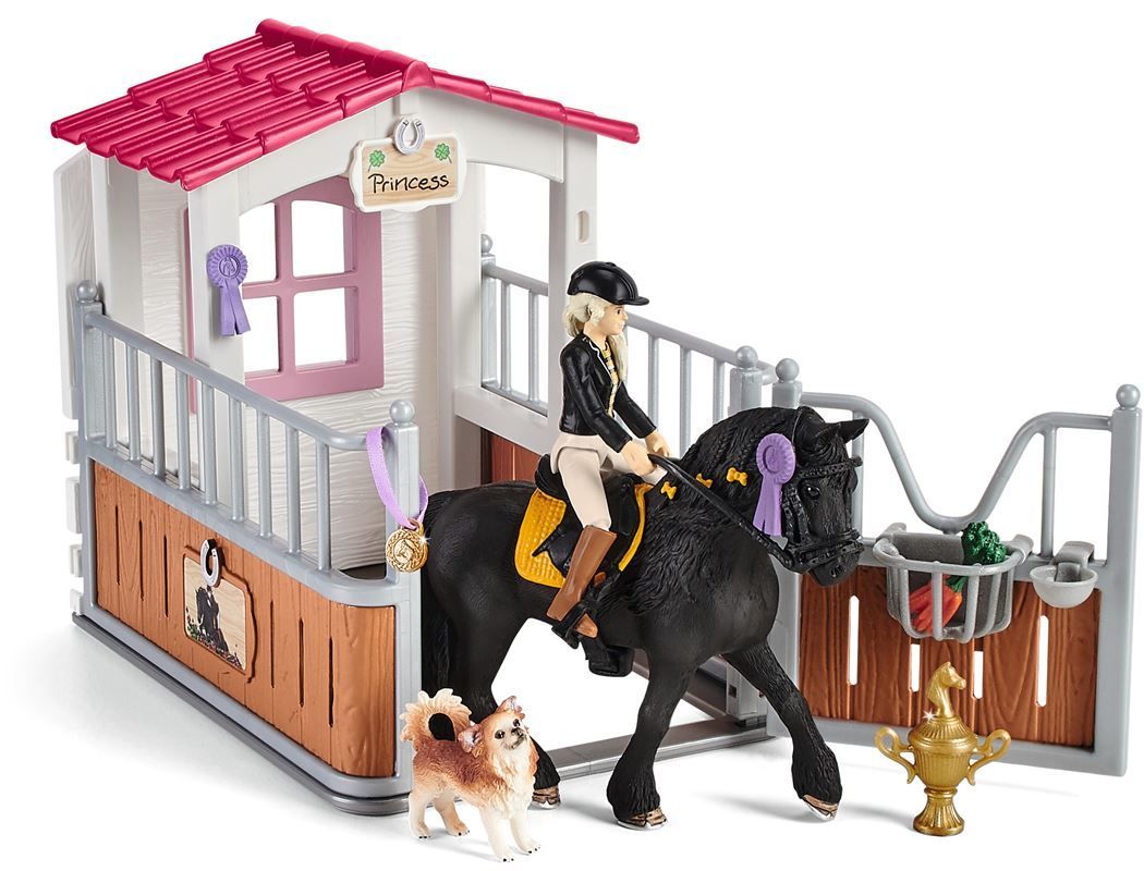 Schleich 42437 Pferdebox mit Horse Club Tori &  Princess von Schleich