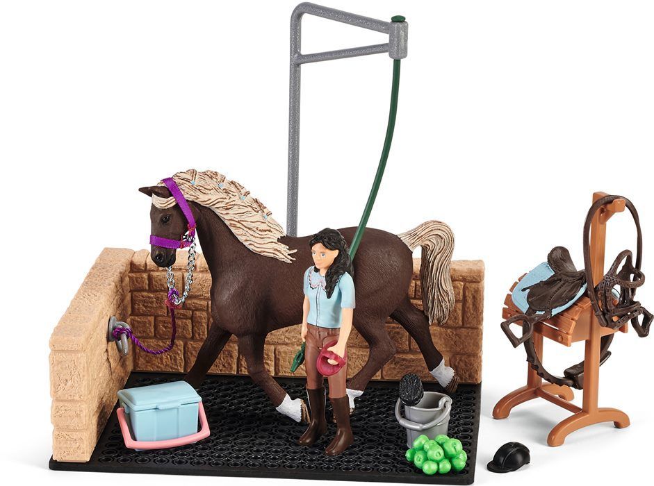 Schleich 42438 Waschplatz mit Horse Club Emily &  Luna von Schleich