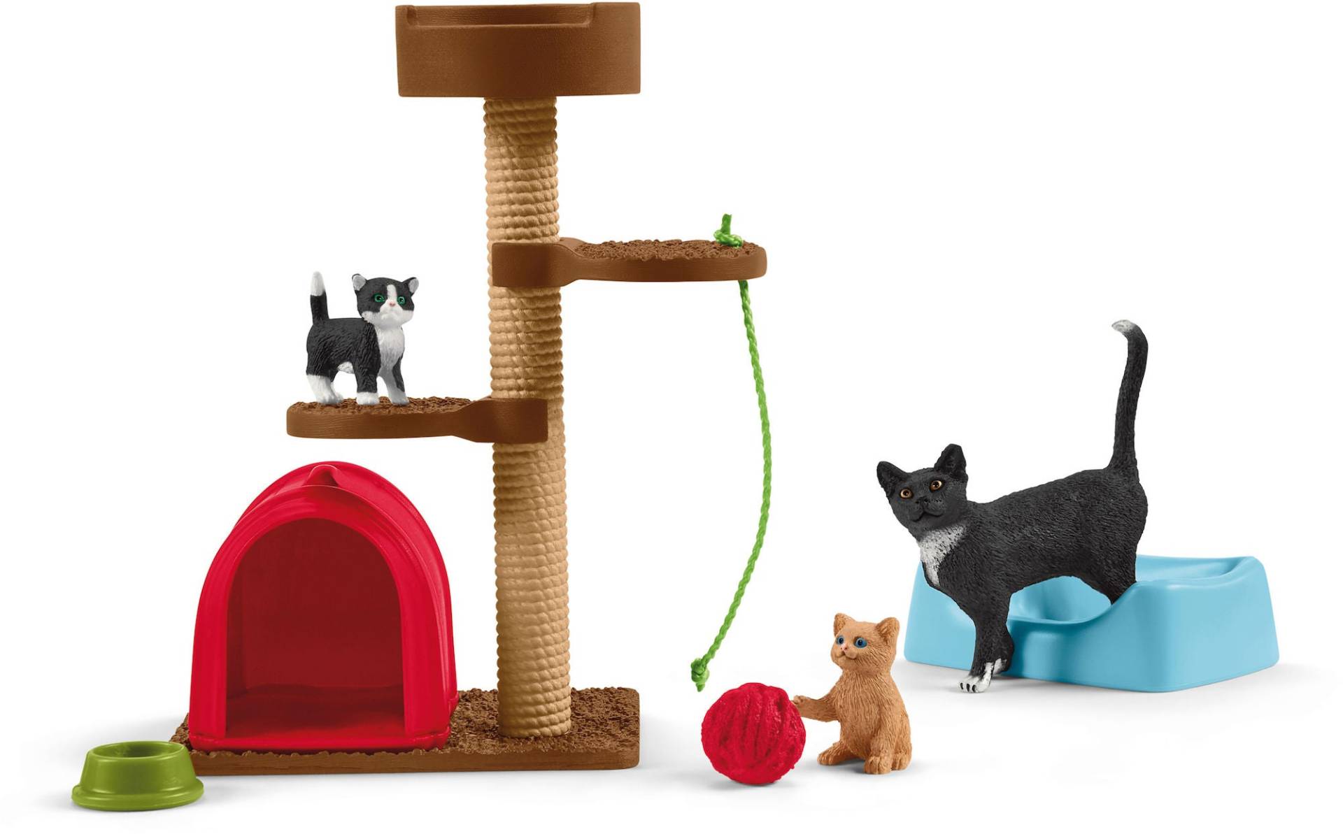 Schleich 42501 Spielspaß Für Niedliche Katzen von Schleich