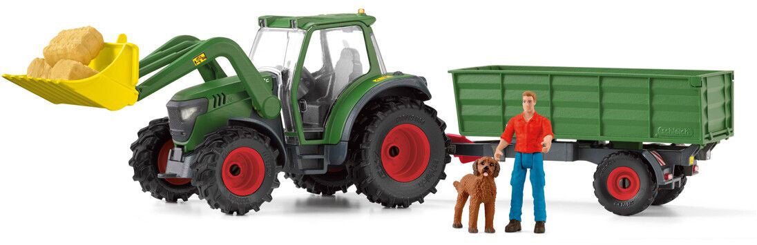 Schleich 42608 Farm World Traktor mit Anhänger von Schleich