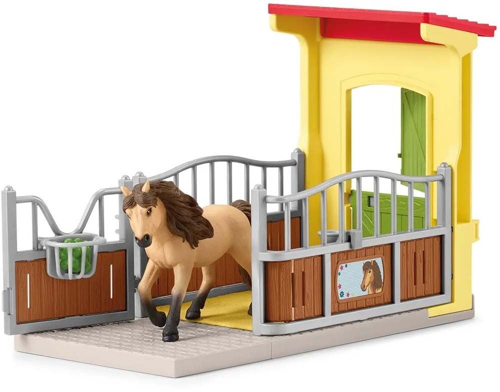 Schleich 42609 Ponybox mit Islandpferd Hengst von Schleich