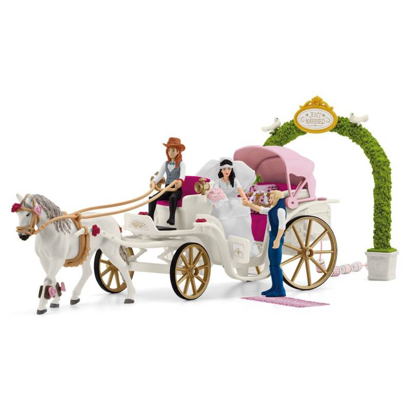 Schleich 42641 Horse Club Spielset Hochzeitskutsche von Schleich