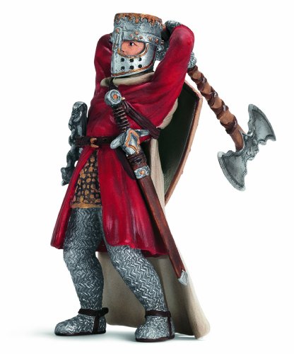 SCHLEICH 70061 - Ritter, Fußsoldat mit Streitaxt von SCHLEICH