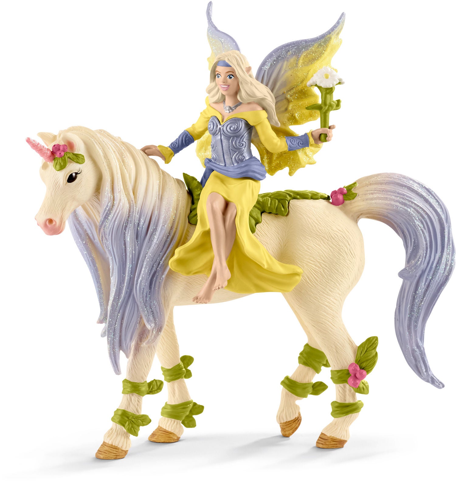 Schleich Bayala 70565 Sera mit Blüten-Einhorn von Schleich