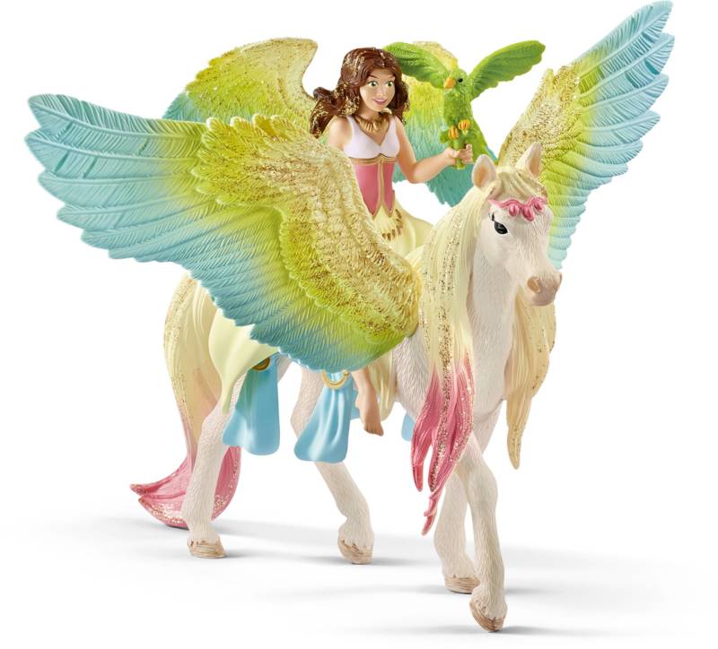 Schleich Bayala 70566 Surah mit Glitzer-Pegasus von Schleich