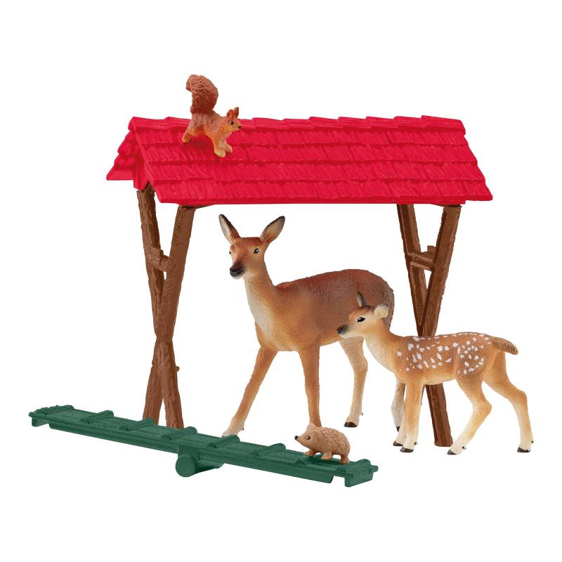 Schleich Farm World Fütterung der Waldtiere von Schleich