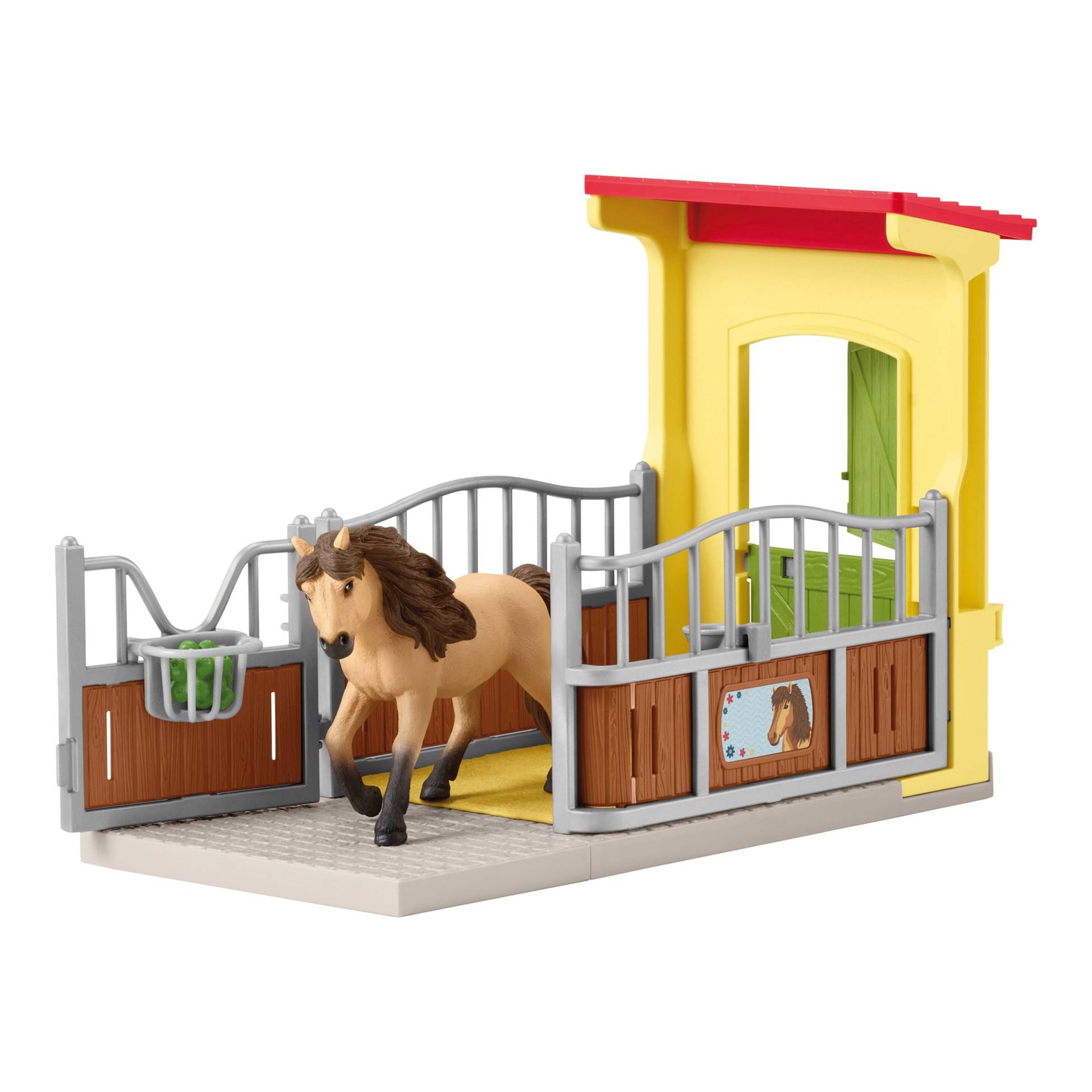 Schleich Farm World Ponybox mit Islandpferd Hengst von Schleich