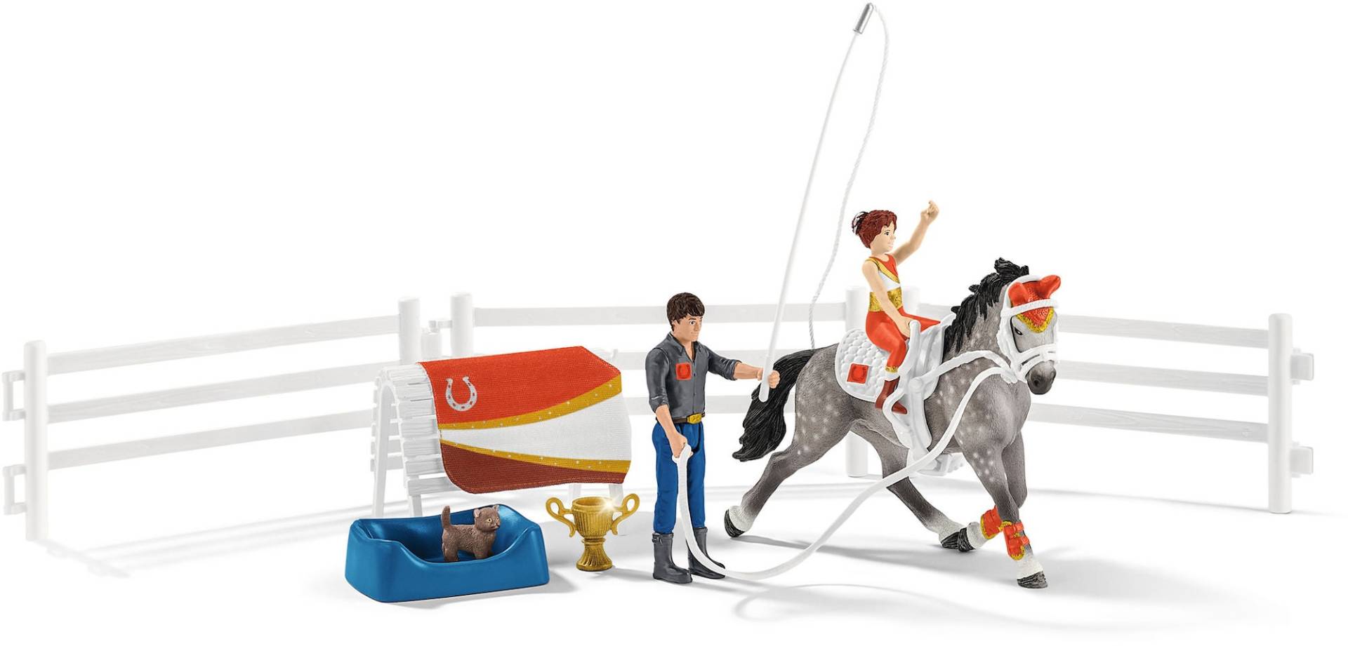 Schleich Horse Club Spielset Mias Voltigier-Reitset von Schleich