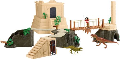 schleich® DINOSAURS 42656 Dino Tempel-Eroberung Mega-Set von Schleich