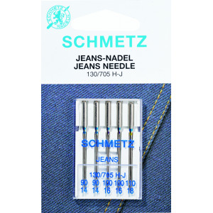 Schmetz Nähmaschinennadel Jeans 110 - 5 Stk von Schmetz