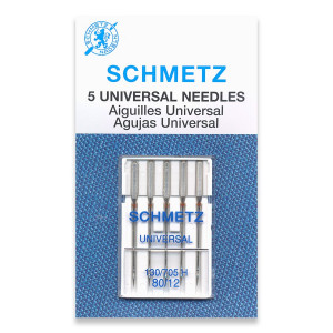 Schmetz Universal Nähmaschinennadel 70 - 5 Stk von Schmetz