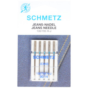 Schmetz Universal Nähmaschinennadel Jeans 90 - 5 Stk von Schmetz