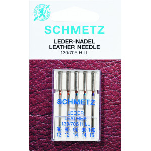 Schmetz Universal Nähmaschinennadel Leder 100 - 5 Stk von Schmetz