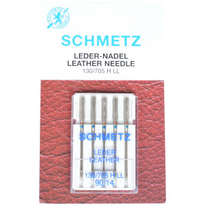 Schmetz Universal Nähmaschinennadel Leder 80 - 5 Stk von Schmetz