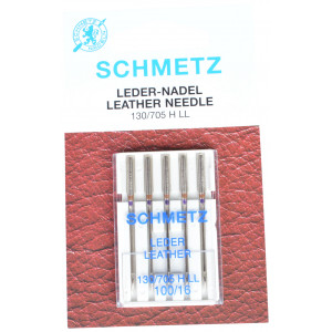 Schmetz Universal Nähmaschinennadel Leder 90 - 5 Stk von Schmetz