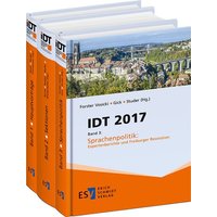 IDT 2017 - Band 1, 2 und 3 als Gesamtpaket von Erich Schmidt Verlag