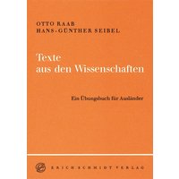 Texte aus den Wissenschaften von Erich Schmidt Verlag