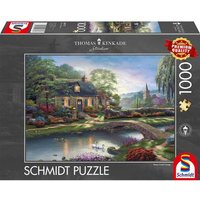 Puzzle Thomas Kinkade Stoney Creek Cottage 1000 Teile Puzzle Thomas Kinkade Stoney Creek Cottage 1000 Teile von Schmidt Spiele