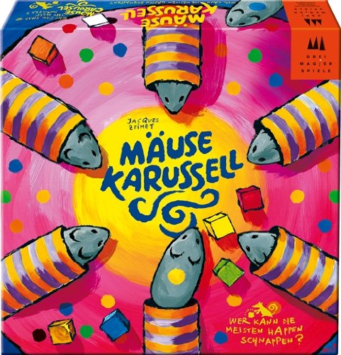 DREI Magier Spiele 40838 Mäusekarusell von Schmidt