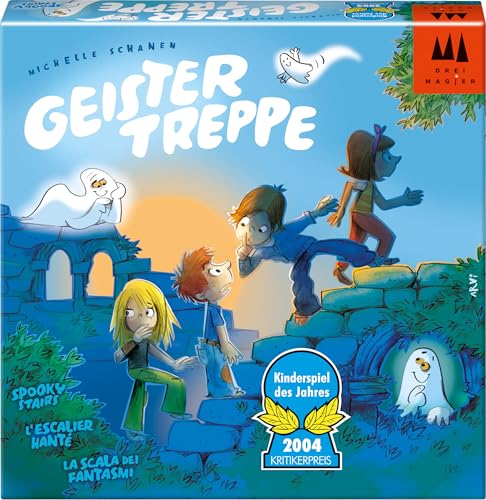 Drei Magier Spiele 40811 - Geistertreppe, Kinderspiel des Jahres 2004 von Schmidt