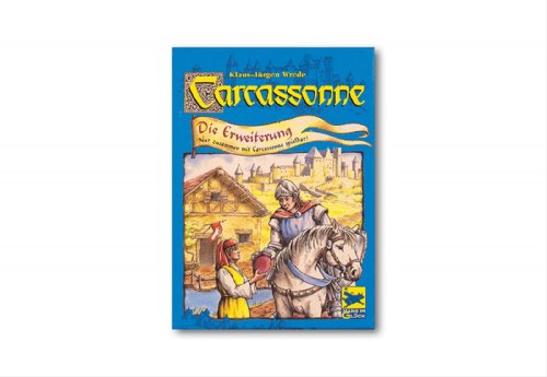 Hans im Glück 48131 - Carcassonne 1. Erweiterung "Wirtshäuser & Kathedralen" von Schmidt