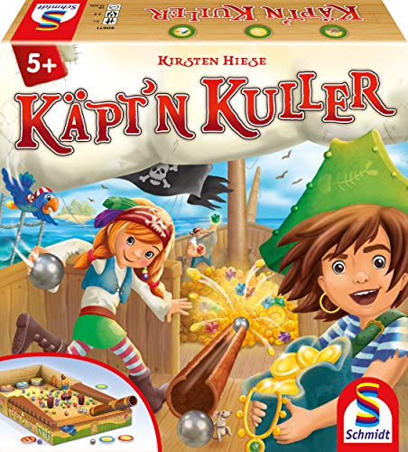 Schmidt Spiele 40611 Käpt'n Kuller: Kinderspiel von Schmidt