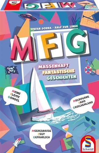 Schmidt Spiele 49445 MFG - Massenhaft Fantastische Geschichten, Kreatives Party- und Kommunikationsspiel von Schmidt