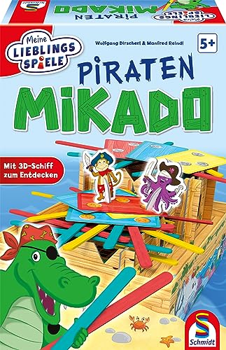 Schmidt Spiele 40647 Piraten-Mikado, Kinderspiel von Schmidt