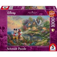 Puzzle Schmidt Spiele 59639 Thomas Kinkade Disney Sweethearts Mickey & Minnie 1000 Teile von Schmidt Spiele