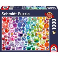 Schmidt Spiele - Regenbogen-Murmeln, 1000 Teile von Schmidt Spiele