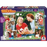 SCHMIDT 56428 Puzzle Bibi&Tina 5, Tierisch Freunde 200 Teile von Schmidt Spiele