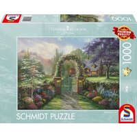 SCHMIDT 59940 Puzzle 1000 Teile Hummingbird Cottage von Schmidt Spiele